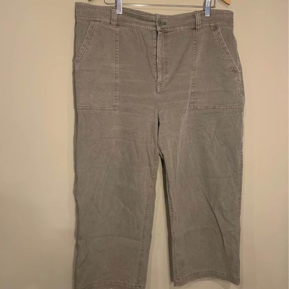 High-rise wide-leg pants - Picture 1 of 1